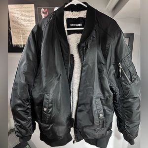 3x Steve Madden nylon bomber jacket